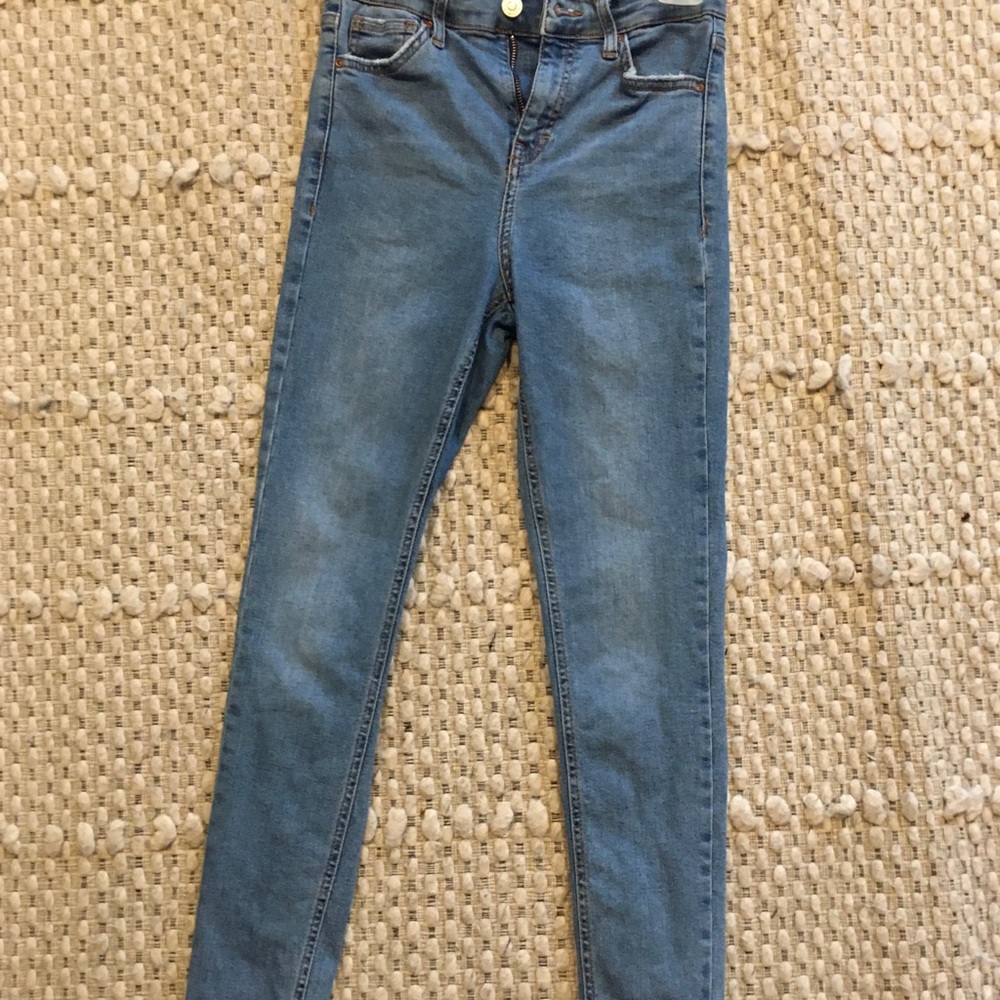 Topshop Moto Light Wash Denim Size 26 (30 length)